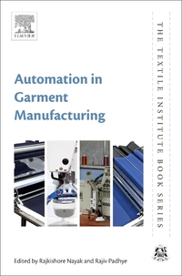 Book Cover for Automation in Garment Manufacturing by Rajkishore Nayak, Rajiv Padhye