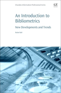 Book Cover for An Introduction to Bibliometrics by Rafael Ball