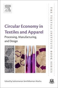 Book Cover for Circular Economy in Textiles and Apparel by Subramanian Senthilkannan Muthu