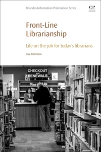 Book Cover for Front-Line Librarianship by Guy Robertson