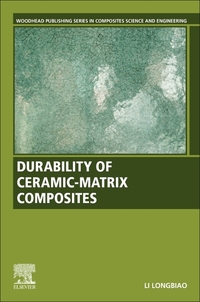 Book Cover for Durability of Ceramic-Matrix Composites by Li Longbiao