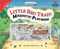 Book Cover for Little Red Train Magnetic Playbook by Benedict Blathwayt