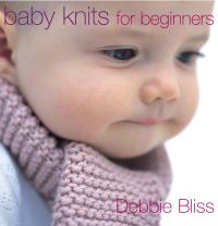 Book Cover for Baby Knits for Beginners by Debbie Bliss