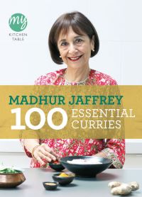 Book Cover for 100 Essential Curries by Madhur Jaffrey