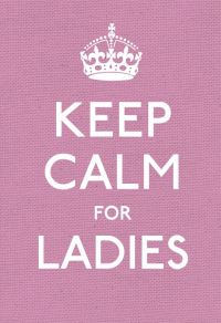 Book Cover for Keep Calm for Ladies by 