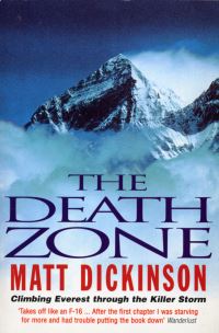 Book Cover for The Death Zone by Matt Dickinson
