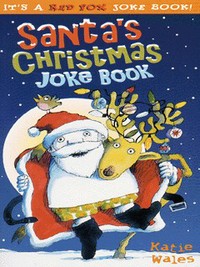 Book Cover for Santa's Christmas Joke Book by Katie Wales, Kevin Smith