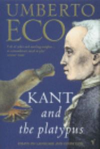 Book Cover for Kant and the Platypus by Umberto Eco
