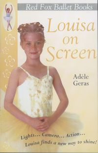 Book Cover for Louisa on Screen by Adèle Geras, Karen Popham