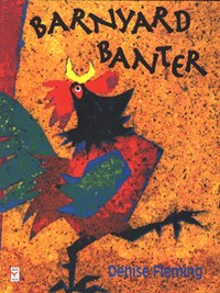 Book Cover for Barnyard Banter by Denise Fleming