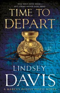 Book Cover for Time to Depart by Lindsey Davis