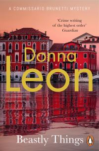 Book Cover for Beastly Things by Donna Leon