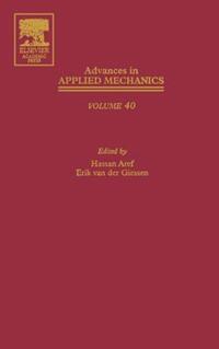 Book Cover for Advances in Applied Mechanics by Erik van der Giessen, Hassan Aref
