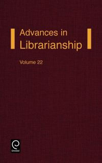 Book Cover for Advances in Librarianship. Vol. 22 by Frederick C Lynden, E A Chapman