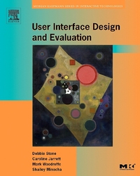 Book Cover for User Interface Design and Evaluation by Deborah L Stone