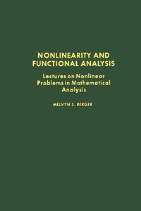 Book Cover for Nonlinearity and Functional Analysis by Melvin S Berger