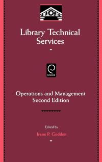 Book Cover for Library Technical Services by Irene P Godden