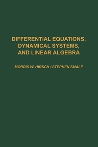 Book Cover for Differential Equations, Dynamical Systems, and Linear Algebra by Morris W Hirsch, Stephen Smale