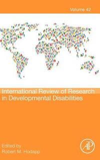 Book Cover for International Review of Research in Developmental Disabilities. Volume 42 by Robert M Hodapp
