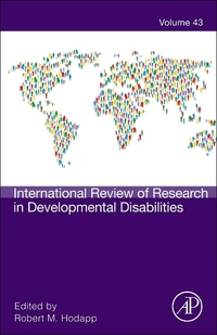 Book Cover for International Review of Research in Developmental Disabilities. Volume 43 by Robert M Hodapp