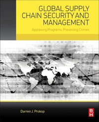 Book Cover for Global Supply Chain Security and Management by Darren Prokop