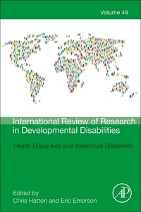 Book Cover for Health Disparities and Intellectual Disabilities by Chris Hatton, Eric Emerson