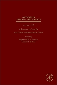 Book Cover for Advances in Crystals and Elastic Metamaterials. Part 1 by Mahmoud I Hussein