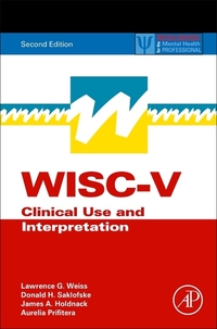 Book Cover for WISC-V Assessment and Interpretation by Lawrence G Weiss, Donald H Saklofske, James A Holdnack, Aurelio Prifitera