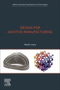 Book Cover for Design for Additive Manufacturing by Martin Leary