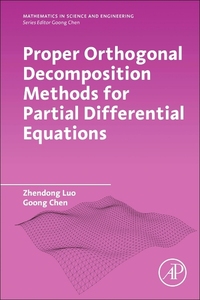 Book Cover for Proper Orthogonal Decomposition Methods for Partial Differential Equations by Zhendong Luo, Goong Chen