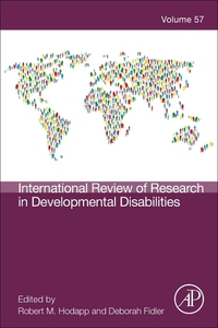 Book Cover for International Review of Research in Developmental Disabilities. Volume 57 by Robert M Hodapp, Deborah J Fidler