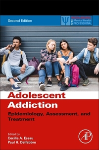 Book Cover for Adolescent Addiction by Cecilia Essau, Paul H Delfabbro