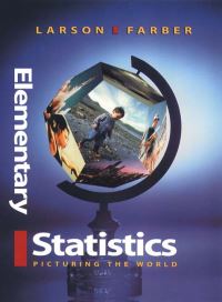 Book Cover for Elementary Statistics by Ron Larson, Elizabeth Farber