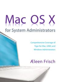 Book Cover for MAC OS X for System Administrators by AEleen Frisch
