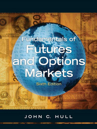 Book Cover for Fundamentals of Futures and Options Markets by John Hull