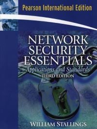 Book Cover for Network Security Essentials by William Stallings