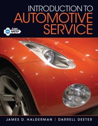 Book Cover for Introduction to Automotive Service by James D Halderman, Darrell Deeter