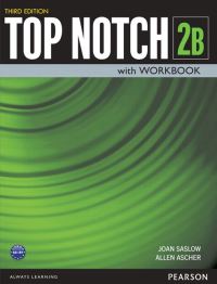 Book Cover for Top Notch 2 Student Book/Workbook Split B by Joan Saslow, Allen Ascher