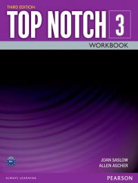 Book Cover for TOP NOTCH 3 3/E WORKBOOK 392817 by Joan Saslow, Allen Ascher