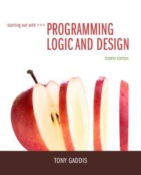 Book Cover for Starting Out With Programming Logic & Design by Tony Gaddis