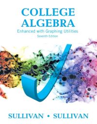 Book Cover for College Algebra. Enhanced With Graphing Utilities by Michael Sullivan