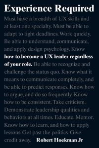 Book Cover for Experience Required by Robert Hoekman
