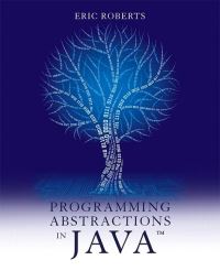 Book Cover for Programming Abstractions in Java by Eric Roberts
