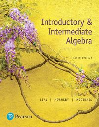 Book Cover for Introductory and Intermediate Algebra by Margaret L Lial, John Hornsby, Terry McGinnis