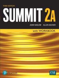 Book Cover for Summit Level 2 Student Book/Workbook Split A by Joan Saslow, Allen Ascher