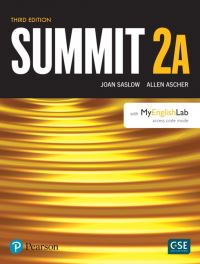 Book Cover for Summit Level 2 Student Book Split A W/ MyLab English by Joan Saslow, Allen Ascher