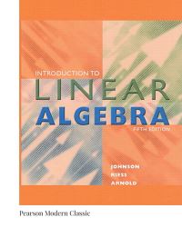 Book Cover for Introduction to Linear Algebra by Lee W Johnson, R Dean Riess, Jimmy T Arnold