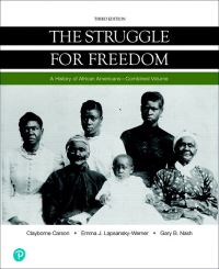 Book Cover for The Struggle for Freedom by Clayborne Carson, Emma J LapsanskyWerner, Gary B Nash