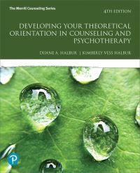 Book Cover for Developing Your Theoretical Orientation in Counseling and Psychotherapy by Duane Halbur, Kimberly Halbur