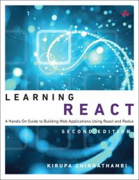 Book Cover for Learning React by Kirupa Chinnathambi